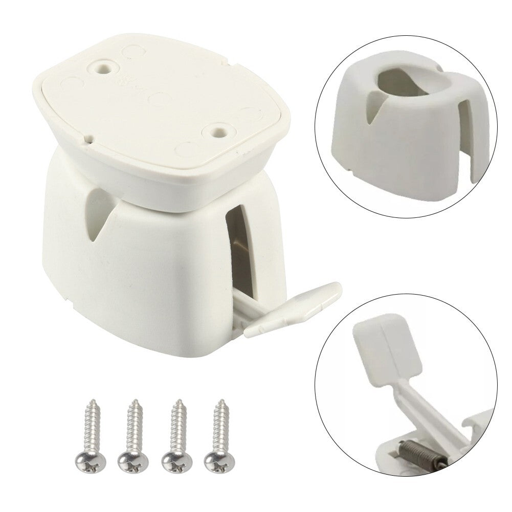 RV Door Retainer Catch Compartment Clips Latch Holder Cargo Motorhome Caravan