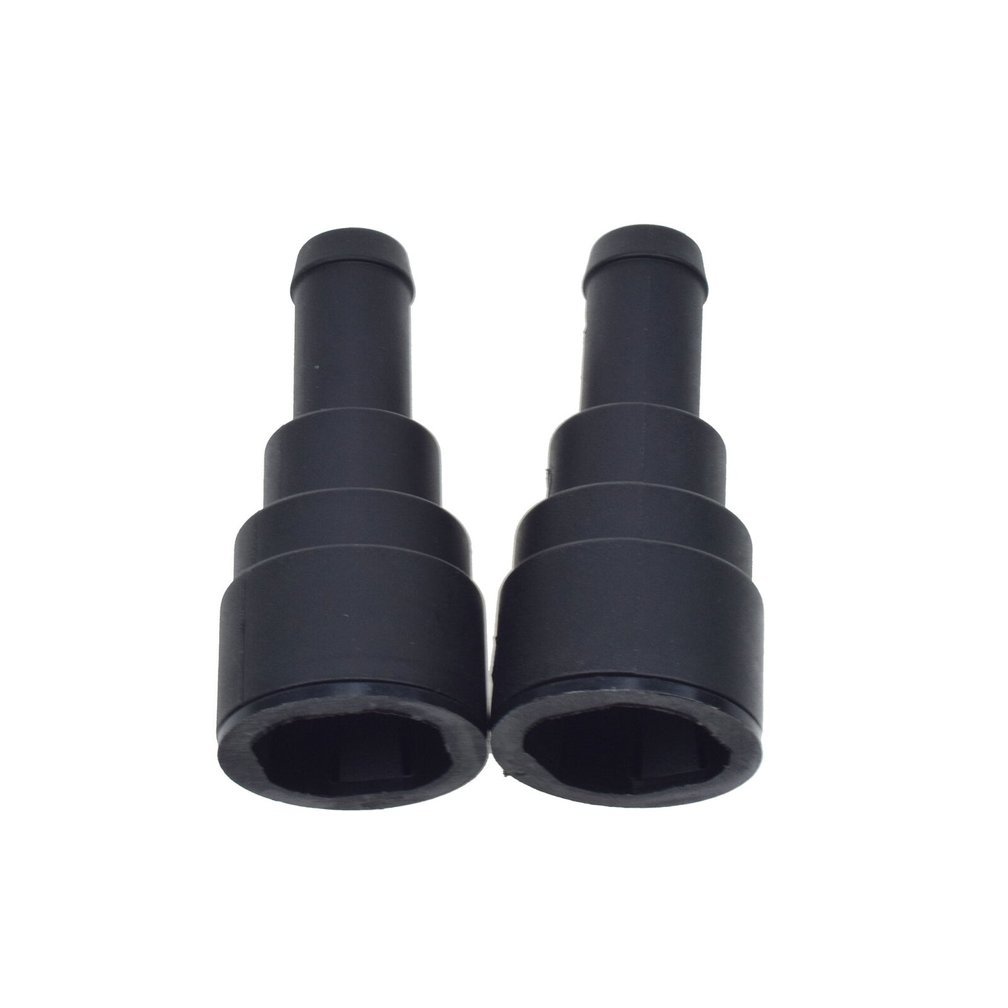 2PCS Heater Core Coolant Hose Connector Black 15032062 for Chevy Tahoe for GMC for Yukon
