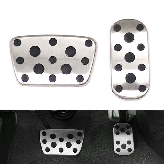 Stainless Steel Brake Gas Pedals Cover for Toyota for Land Cruiser Prado LC150 10-22