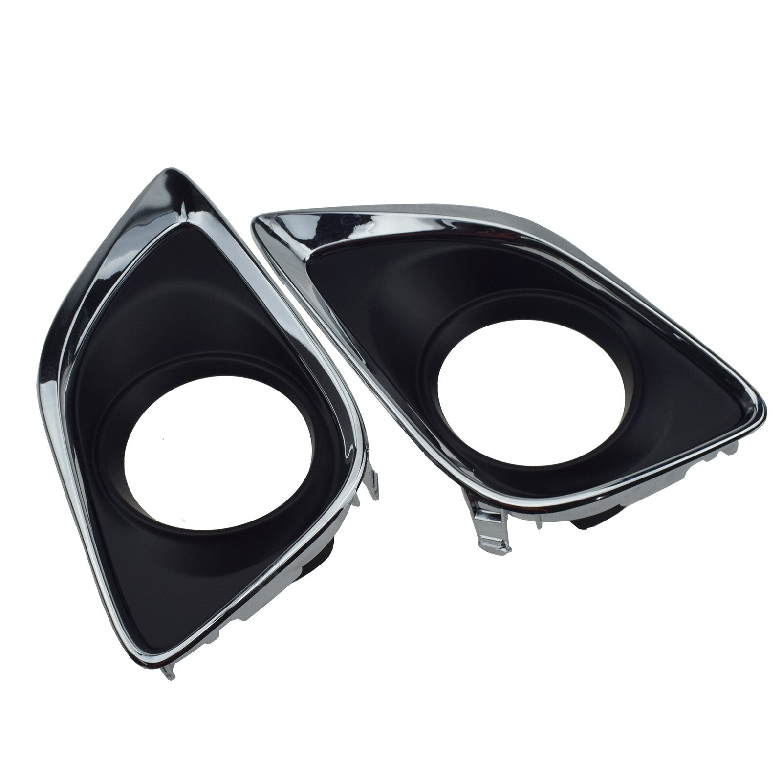 A pair of front left and right fog light covers for Toyota Venza 2013 - 2016