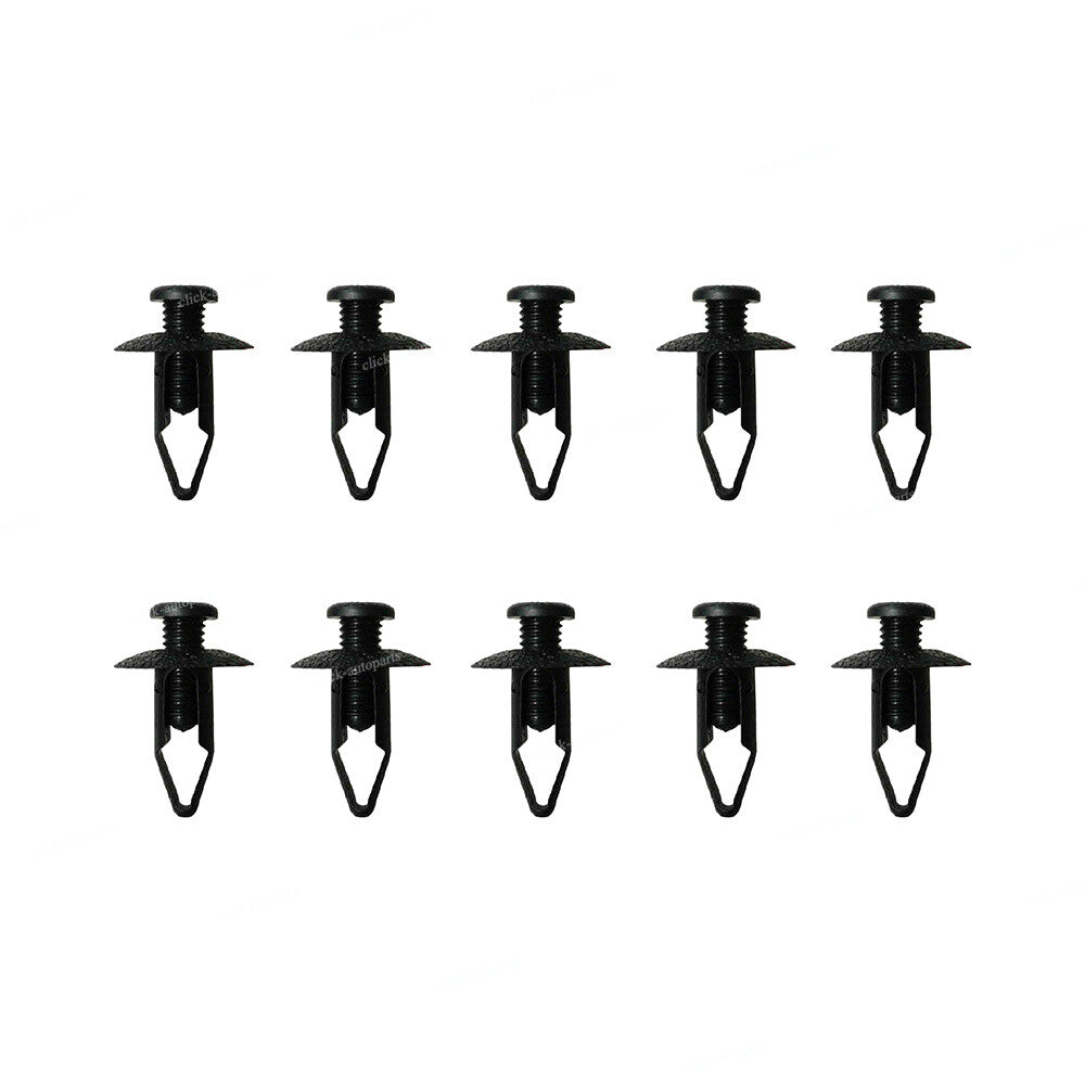 50Pcs Front Bumper Push Retainer Clips for Nissan Quest for Mitsubishi 63854-01A00