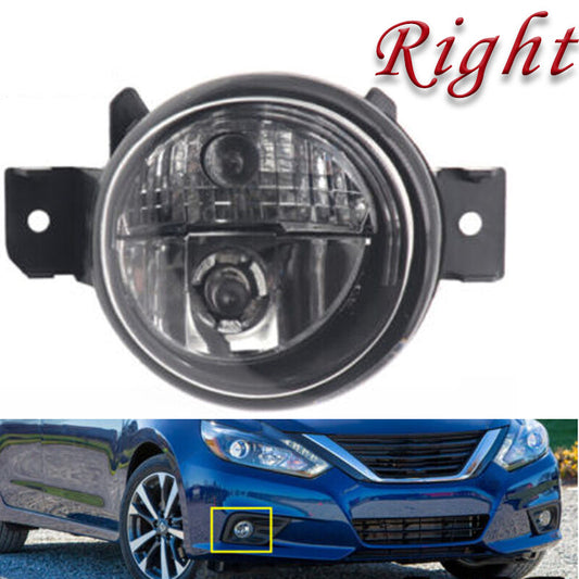 Front Bumper Light Fog Light Right for Nissan Altima 2016-2018 Passenger Side