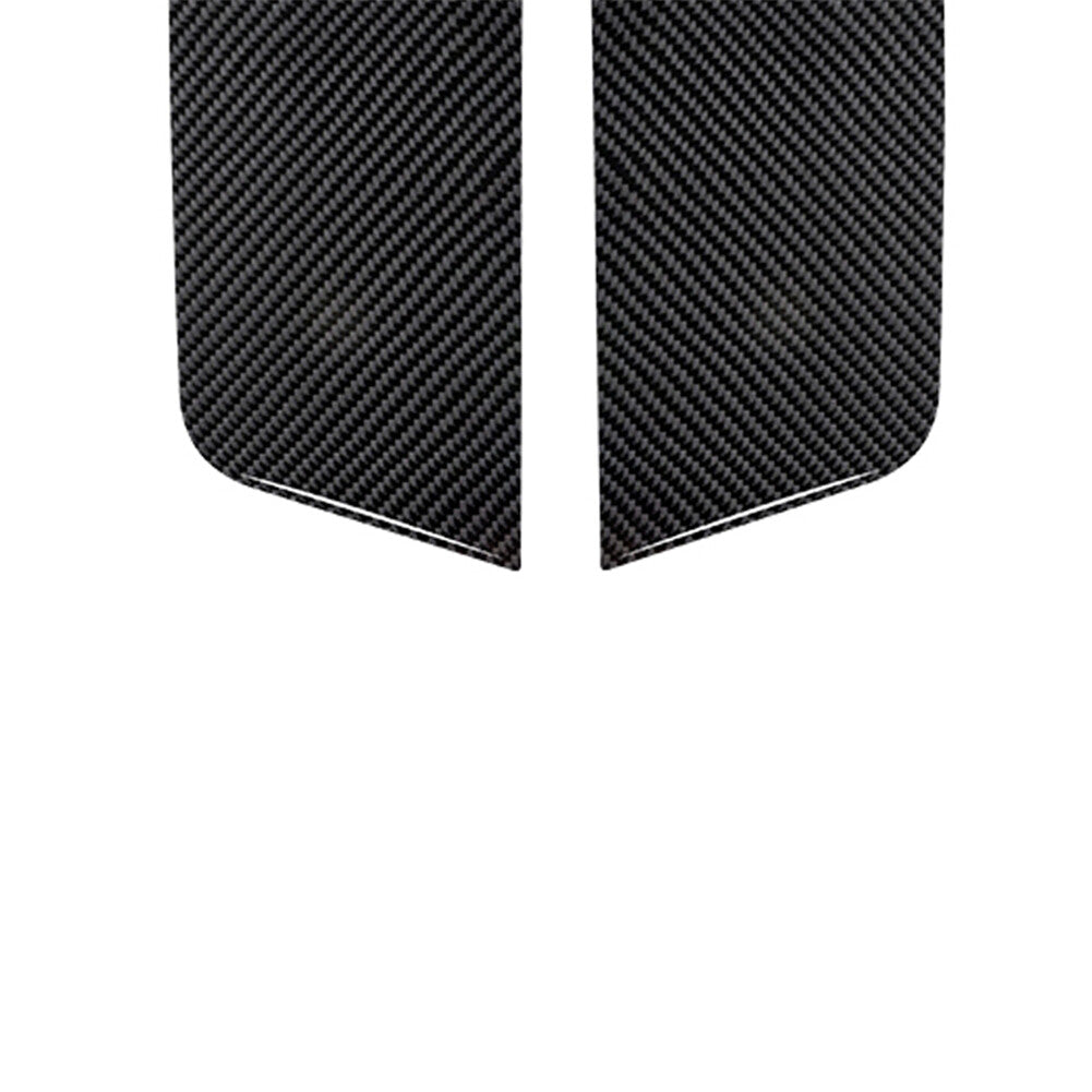 2Pcs Carbon Fiber Interior Door Panel Cover Trim for RAM Promaster 2014-2021