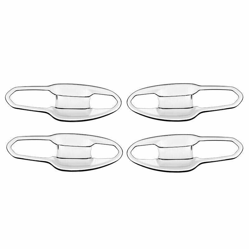 for Cadillac XT5 17-2019 ABS Chrome Exterior Side Door Bowl Moulding Cover Trim