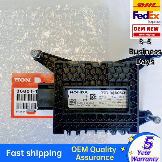 Equipment Manufacturer  Specification for Cruise Distance Radar Sensor Unit 36801-TVA-A17 for 2018-2020 for Honda Accord