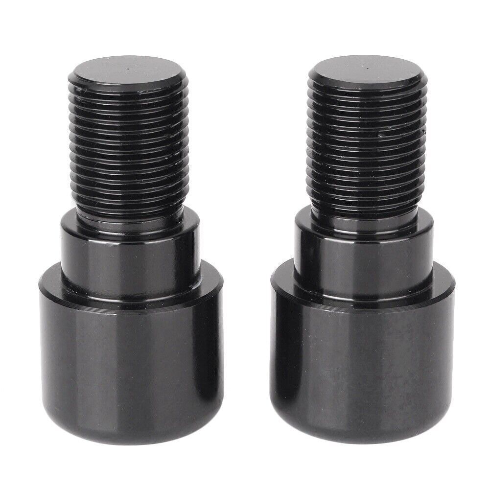2PC 18mm Handle Bar End Grips Plug for Yamaha YZF R6 99-05  YZF R6S 06-12 Black