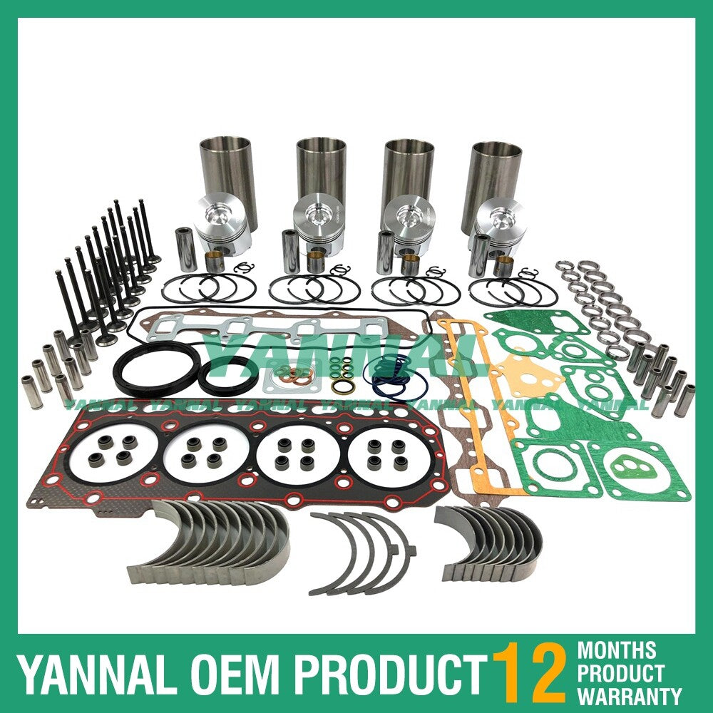 new Overhaul and Rebuild Kit for Yanmar Engine Parts 4TNV84T S4D84E S4D84E-5P-BA