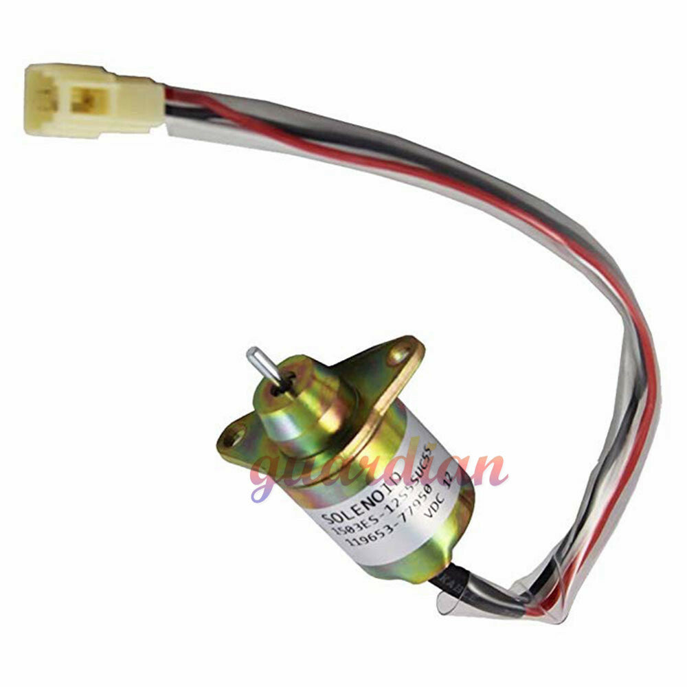 SA-4562T Fuel Shut-off Solenoid Valve 12V for Yanmar Takeuchi 1503ES-12S5SUC5S