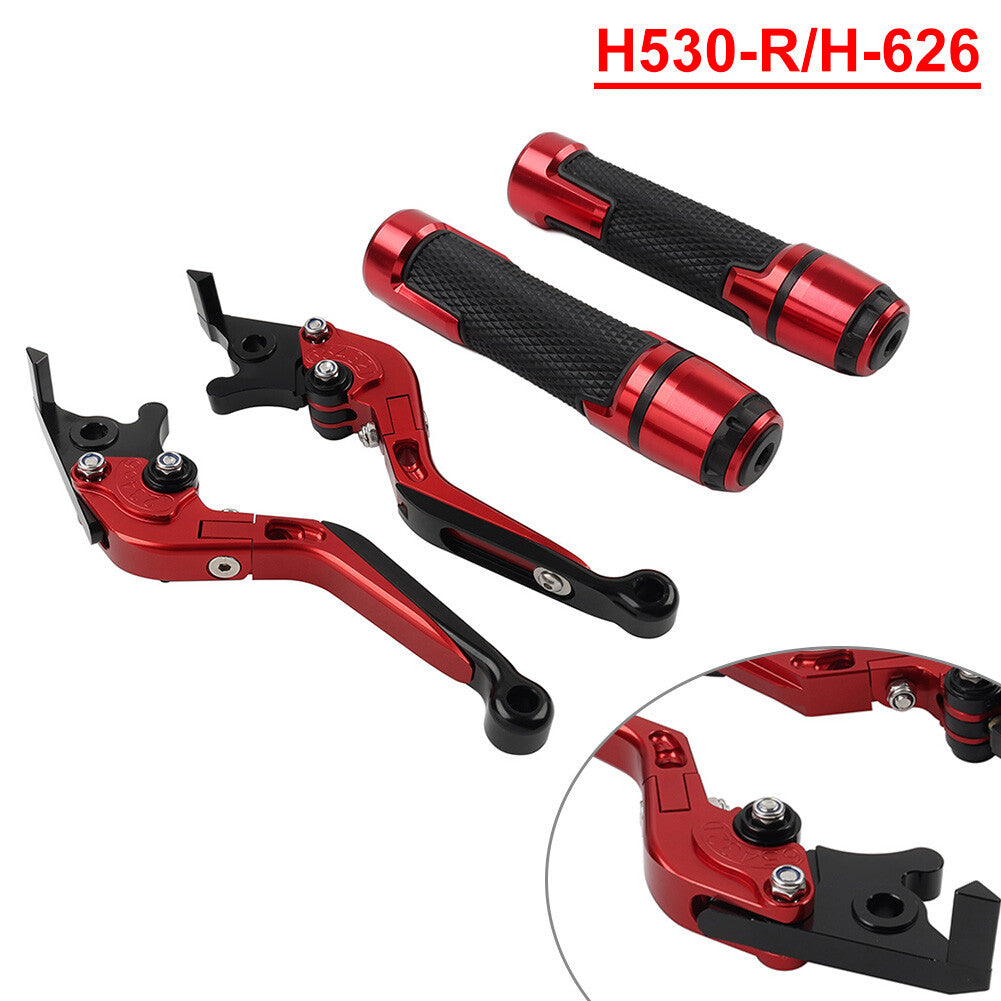 Folding Extendable Brake Clutch Lever Handlebar Grips Fit for Suzuki GSXR150 New