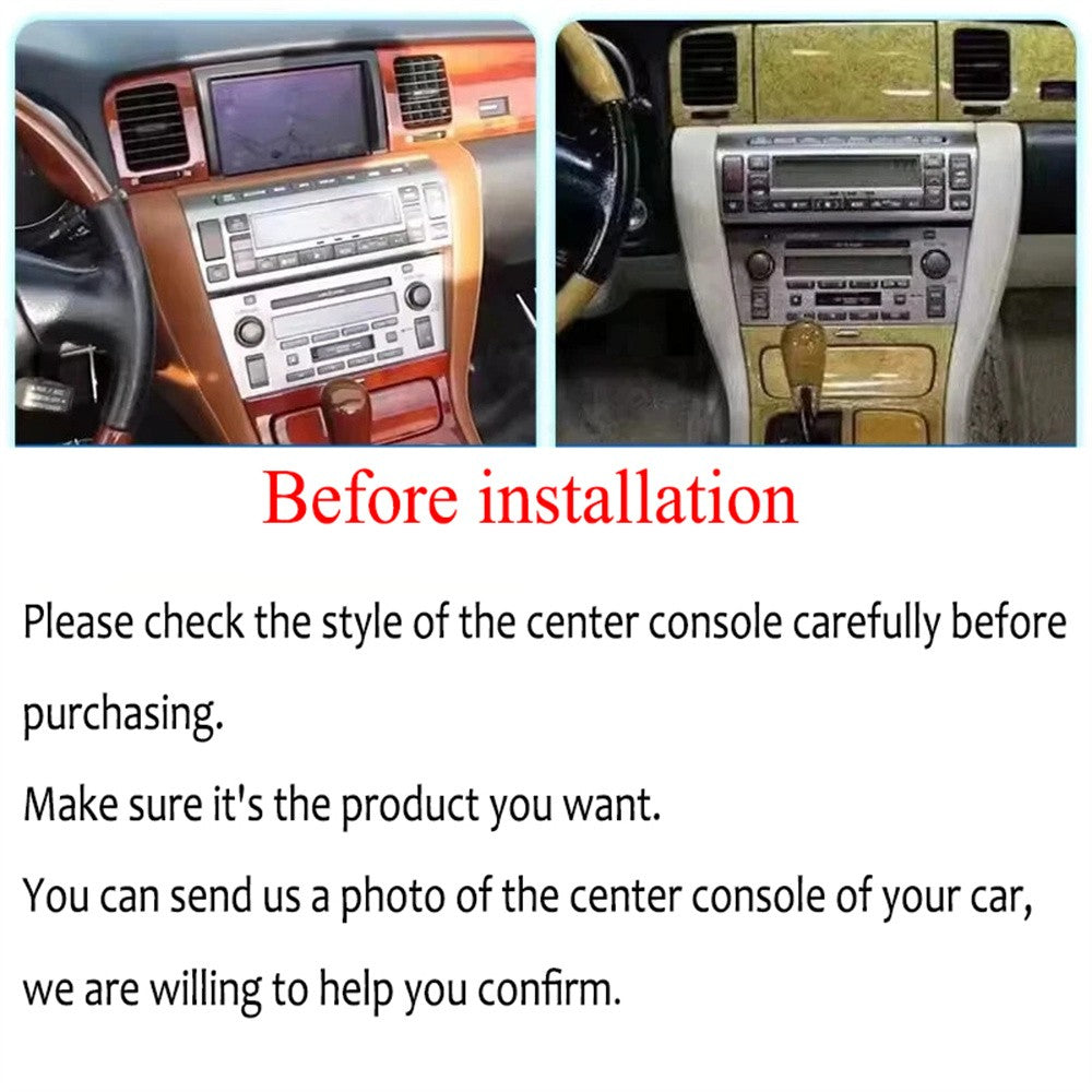 9 4+64G w/Carplay Car Radio Stereo GPS Navi Head Unit for Lexus SC430 2001-2010