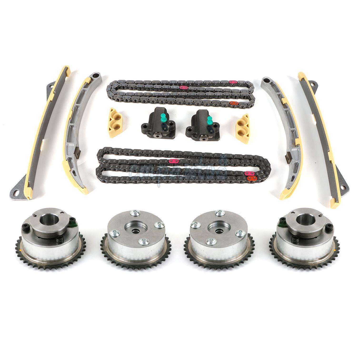 14pc Timing Chain Kit  VVT Gear for 2015-21 Sedona 3.3L 24350-3CGA1 24410-3CGA3