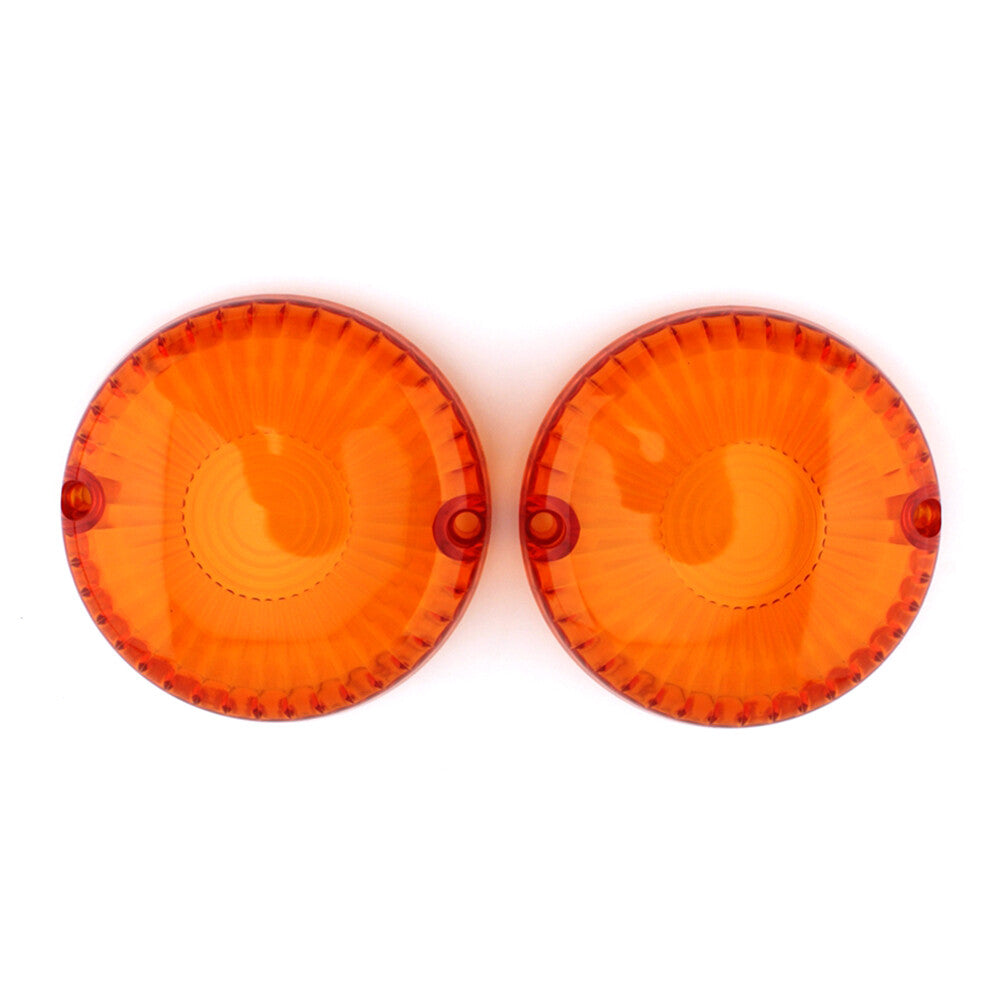 for Yamaha V Star 650 1100 Vmax 1200/1700 Orange Turn Signal Light Lens Cover