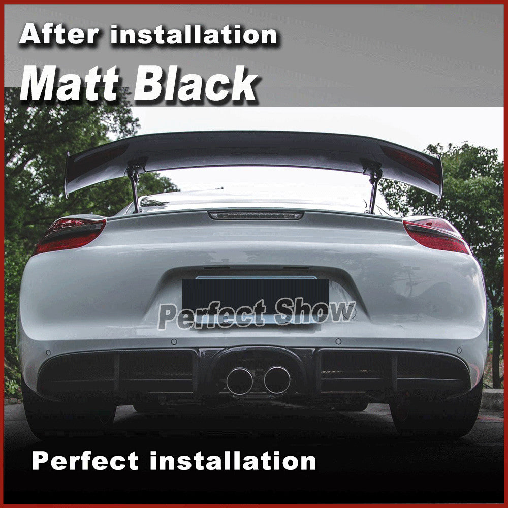 for Porsche Cayman 981 718 987 997 998 911 GT4 Rear Trunk Spoiler Wing
