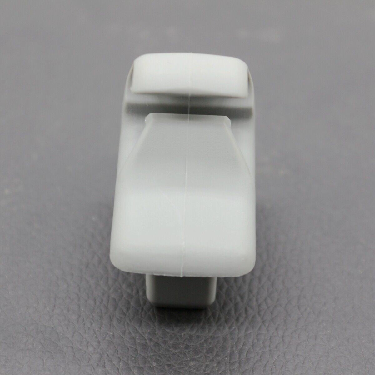 MR654343 Fits for Mitsubishi Lancer Outlander Sport Gray Sun Visor Clip Holdor Hook