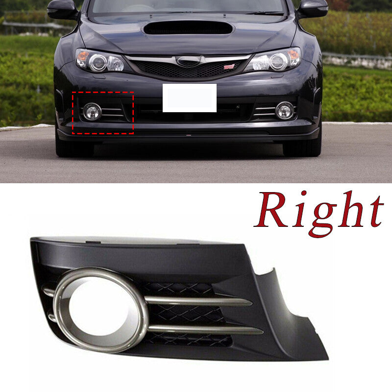 Right front bumper fog light bezel for Subaru Impreza WRX STi 2008 - 2010