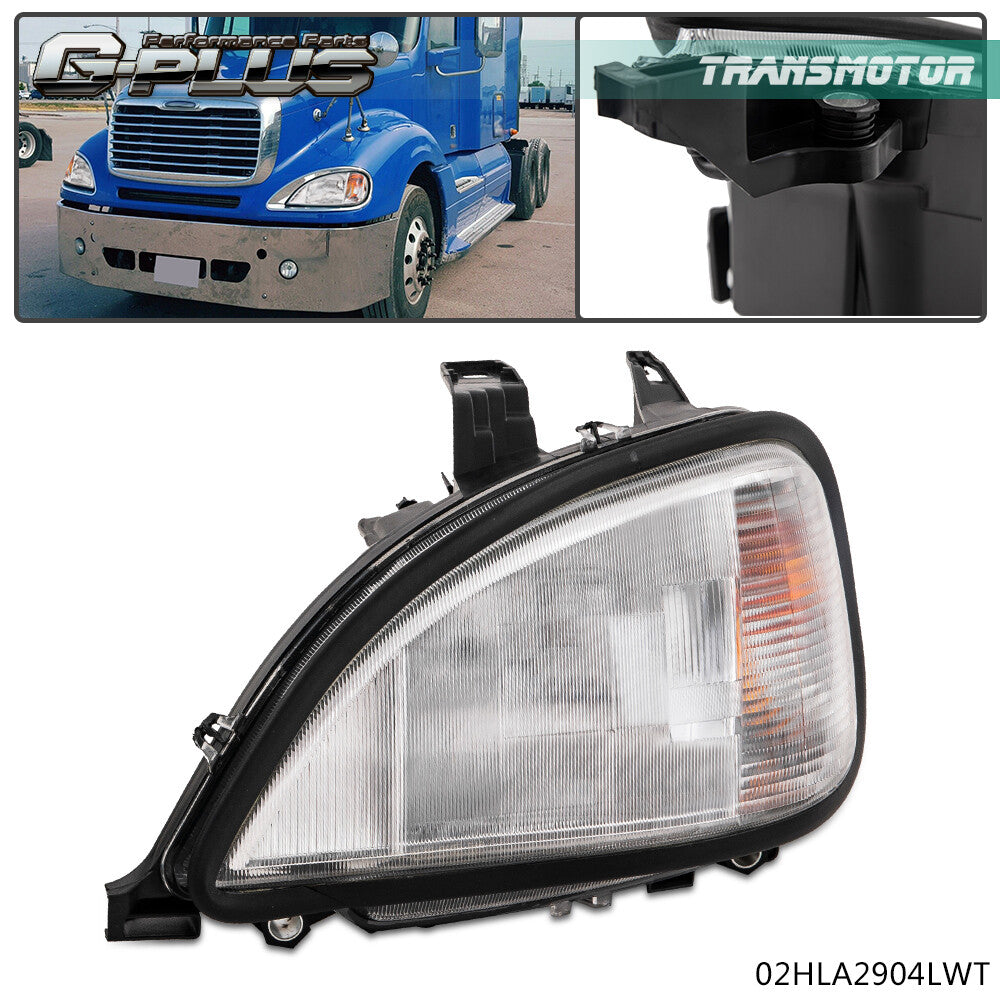 Fits 96-04 for Freightliner Columbia LH Left Driver Side Lights/Headlights