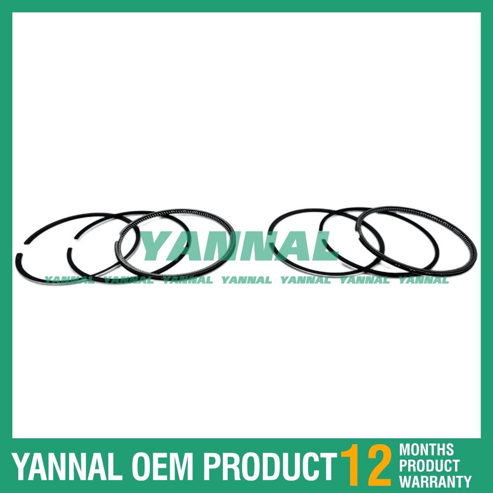 2 new L2E Piston Ring Kits STD for Mitsubishi MT372 Tractors