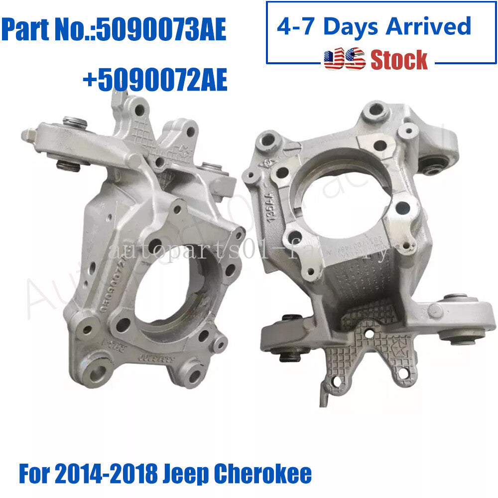 1Pair Rear LH  RH Suspension Knuckle Fit For 2014-2018 for Jeep Cherokee