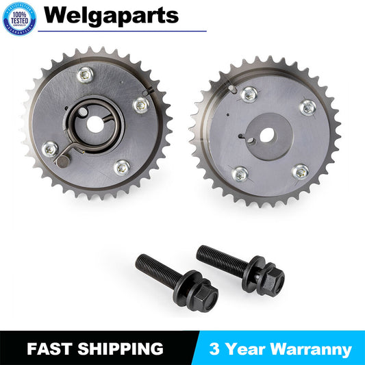 2x for Toyota for Avalon RAV4 L4 13050-36011 Intake + Exhaust Camshaft Sprocket