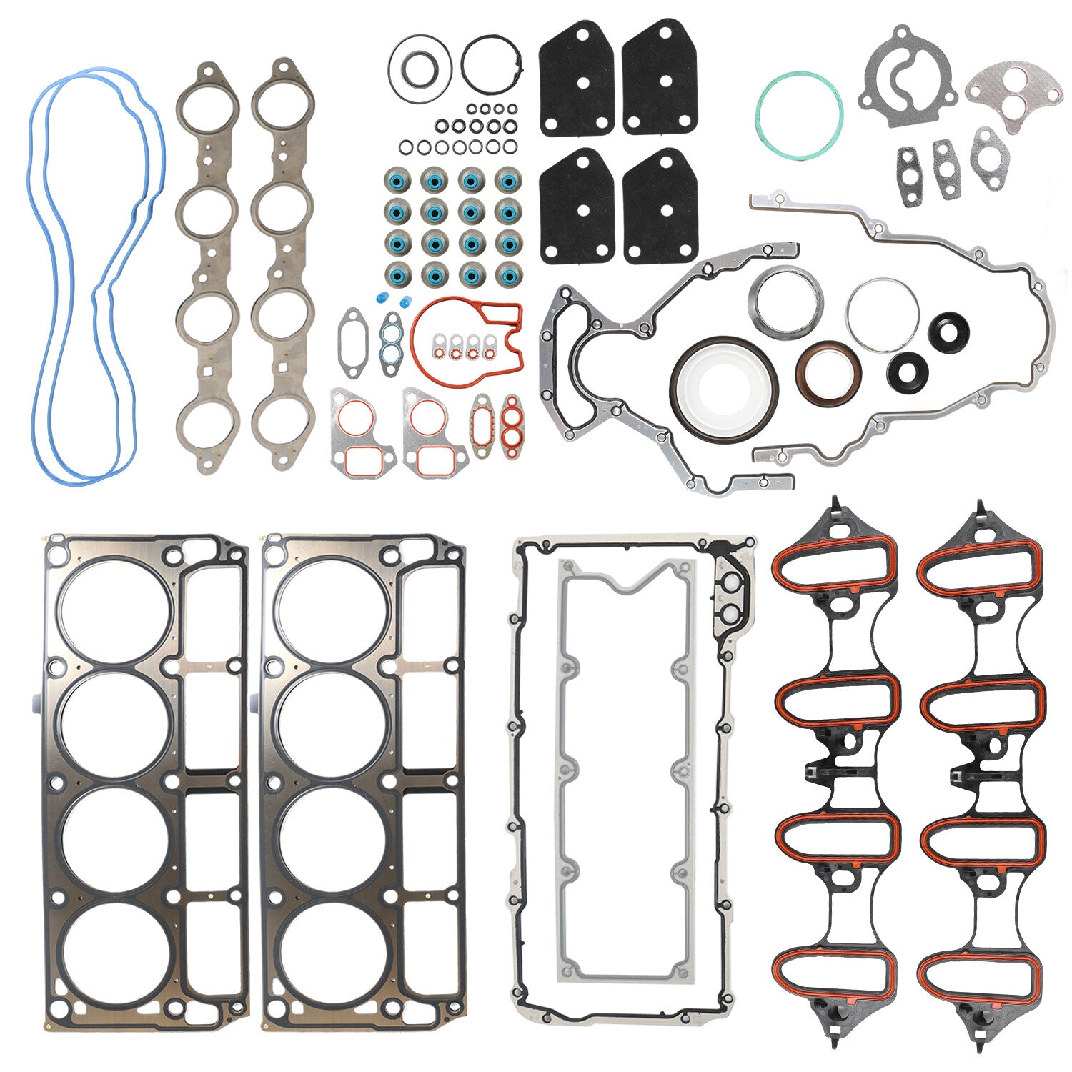 For 2004-2007 for Chevy Silverado 1500 Tahoe for GMC for Yukon 4.3 4.8L 5.3L Full Gasket Set