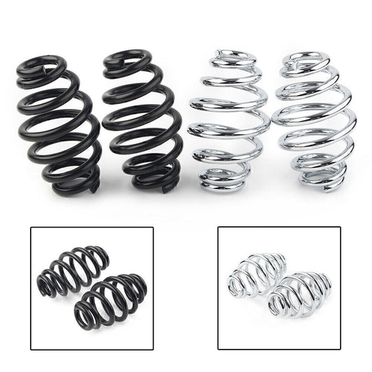 Fit for Harley Sportster Bobber Chopper Sftail 3 Barrel Coiled Solo for Seat Springs UK