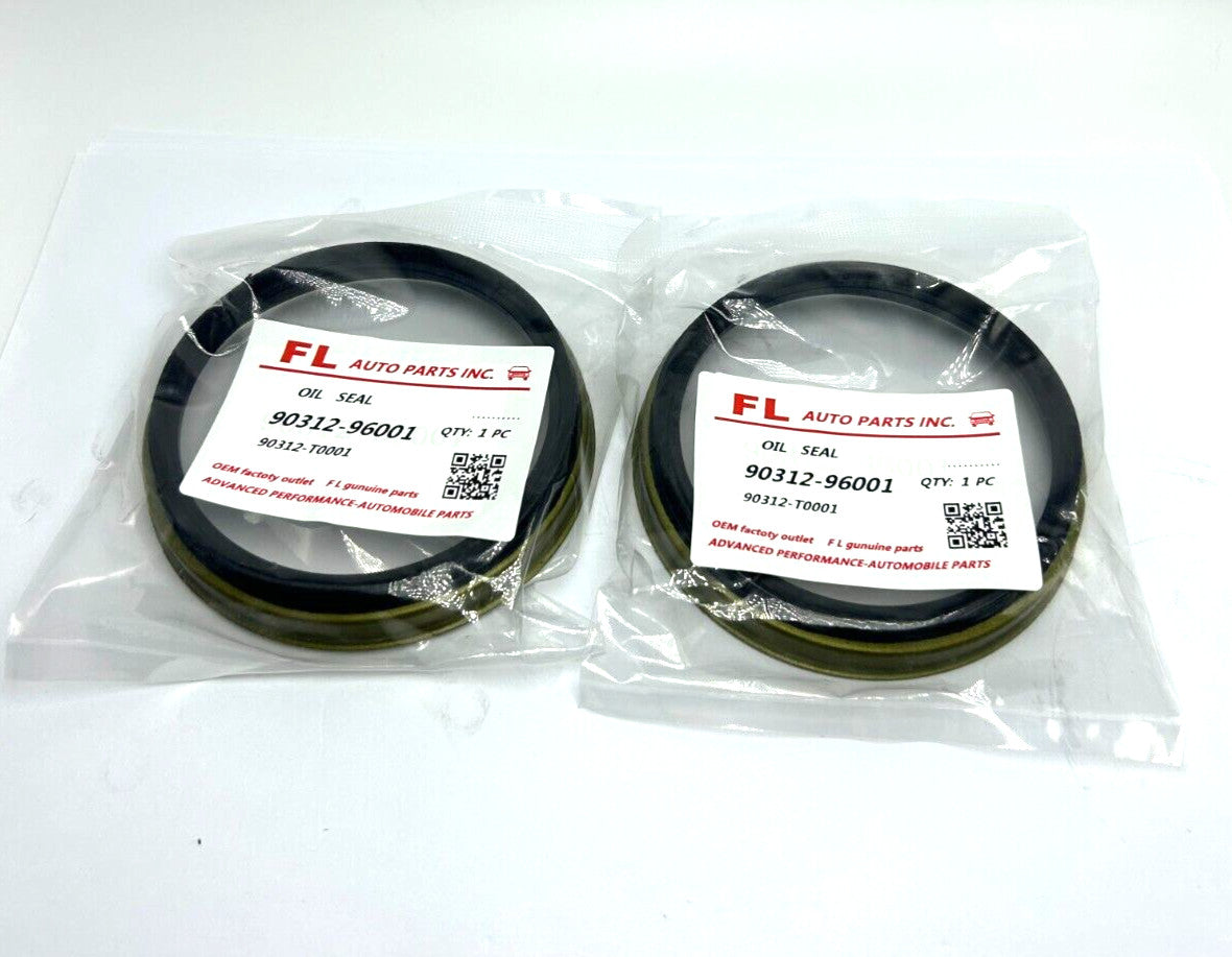for Toyota 4Runner FJ Cruiser Tacoma Front Axle Wheel Hub Seal 90312-96001 2Side