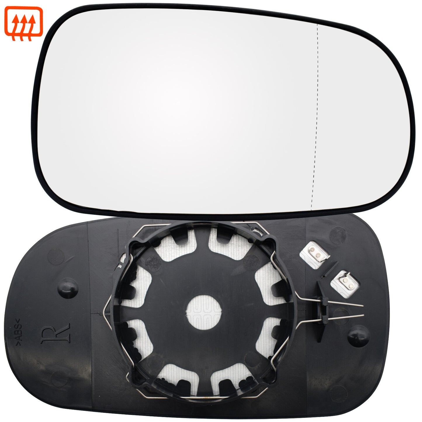 for Saab 9-5 9-3 93 2003-2008 Right Hand Driver Side Wing Mirror Glass Heated