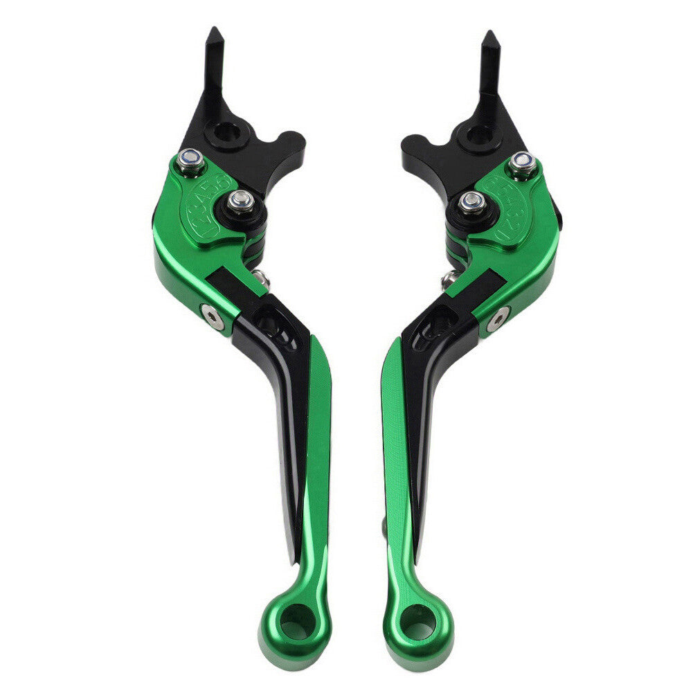 CNC Folding Extendable Brake Clutch Levers for BMW G310R/G310GS 2017-2021 Green