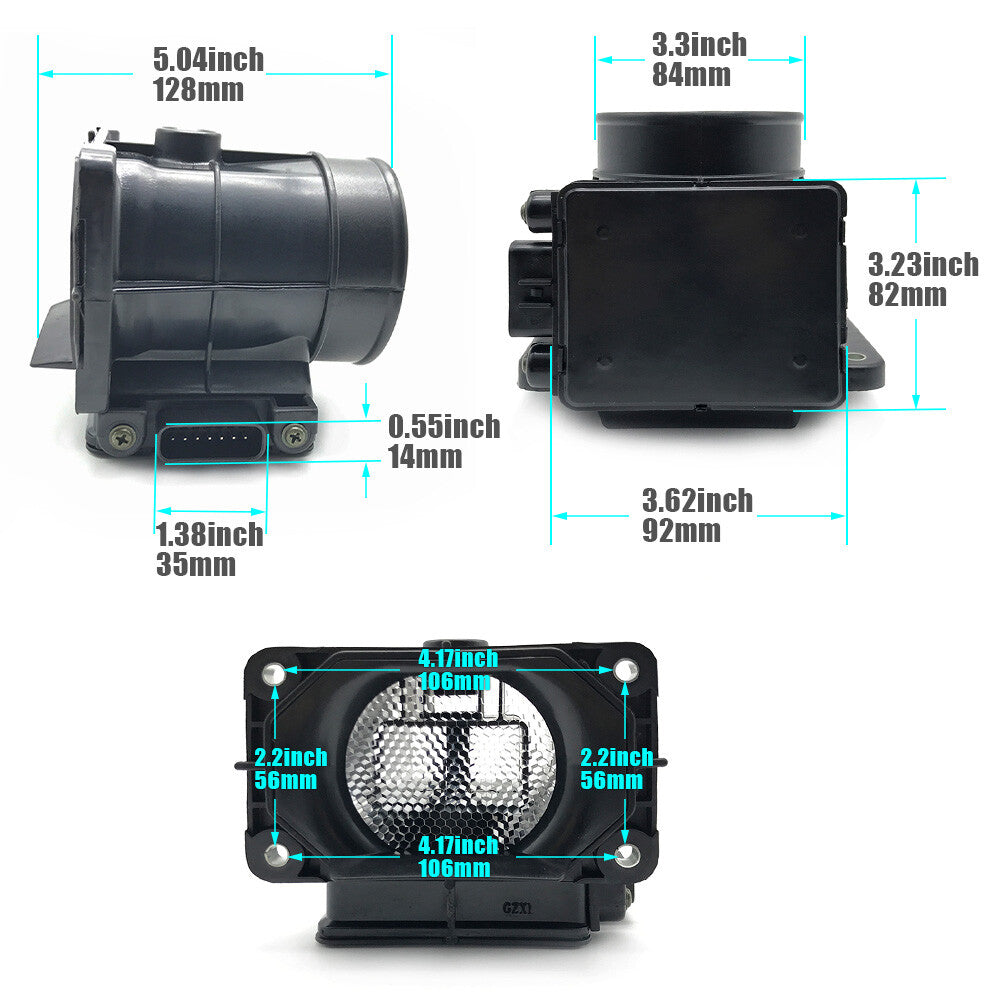 1X for Mitsubishi Montero Sport MAF Mass Air Flow Meter Sensor MD336501 E5T08171