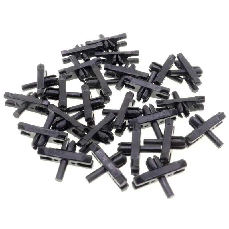 10-Piece Mudguard and Wheel Apron Mold Clip KD45-51-W24 for Mazda CX-5 2013-2016