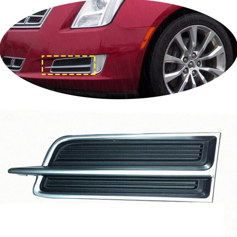 Front Fog Driving Light Cover Trim Grille Fit for Cadillac XTS 2013-2017 1pcs LH