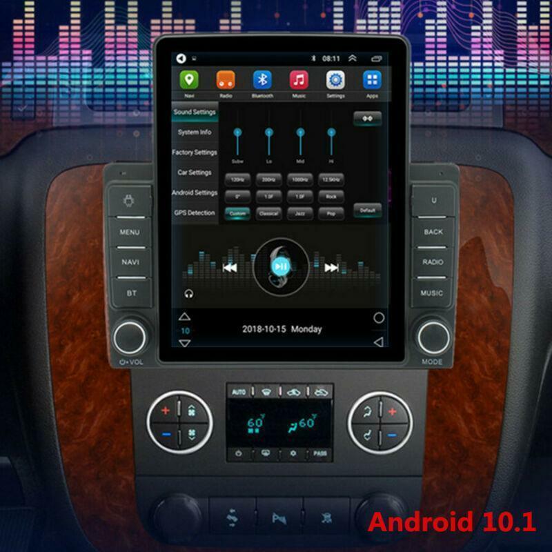 9.5 Vertical Android 10.1 Stereo Radio Player Head Unit for Chevy Silverado for GMC