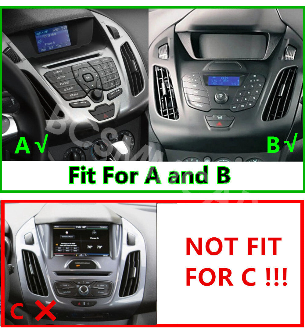 Fit for Ford Transit Connect 2014-2018 Car Stereo Radio For Carplay Touch Screen