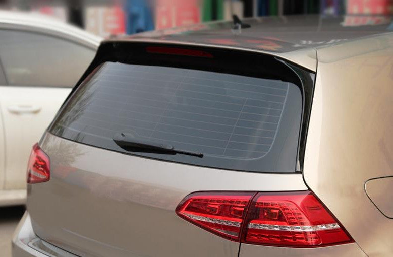 ABS Rear Roof Boot Trunk Spoiler Lip Wing for VW for Golf 7 MK7 Non-GTI R20 14-2017