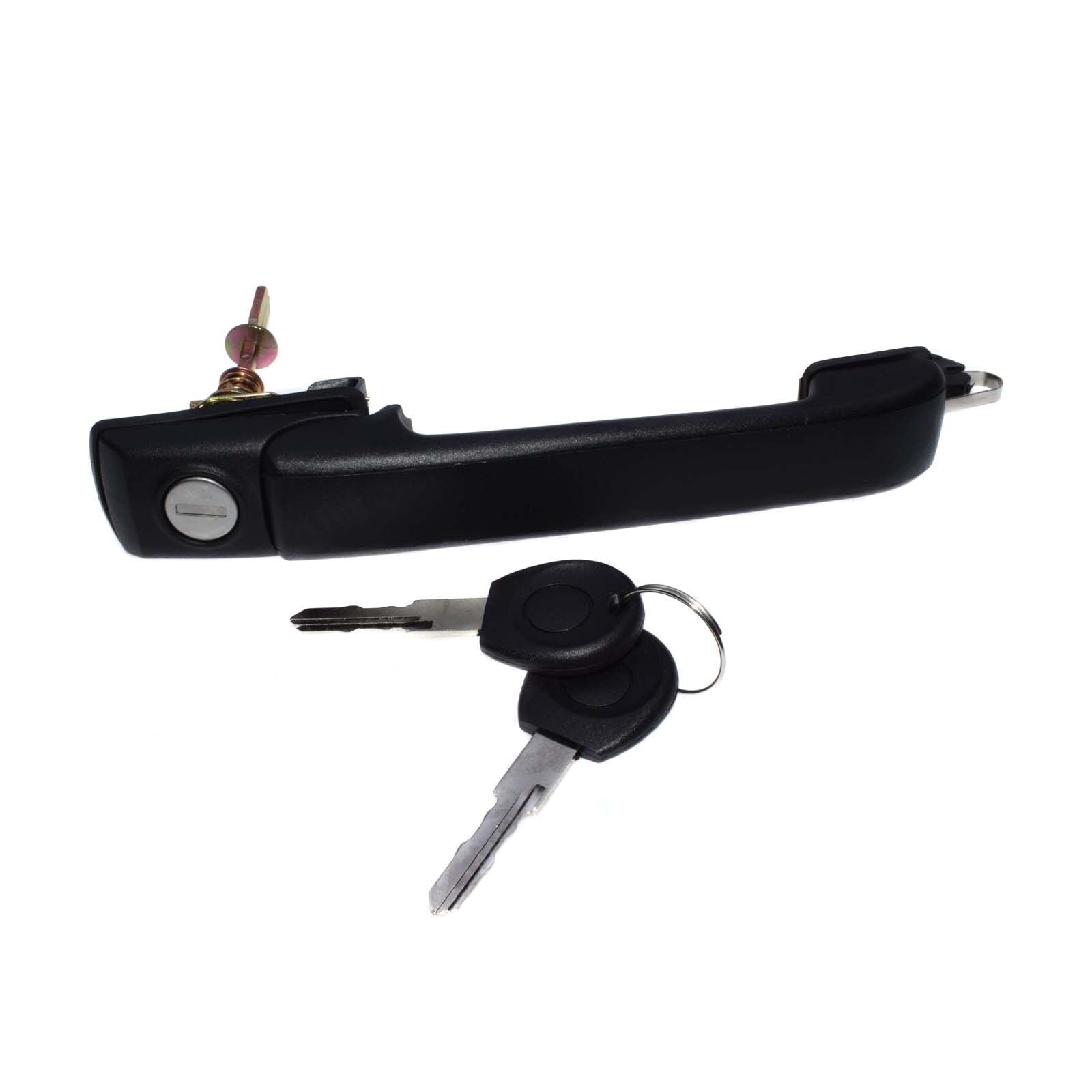 for VW for GOLF Cabrio GLX Set of 1NEW Exterior DOOR HANDLE Key Front Left Or Right