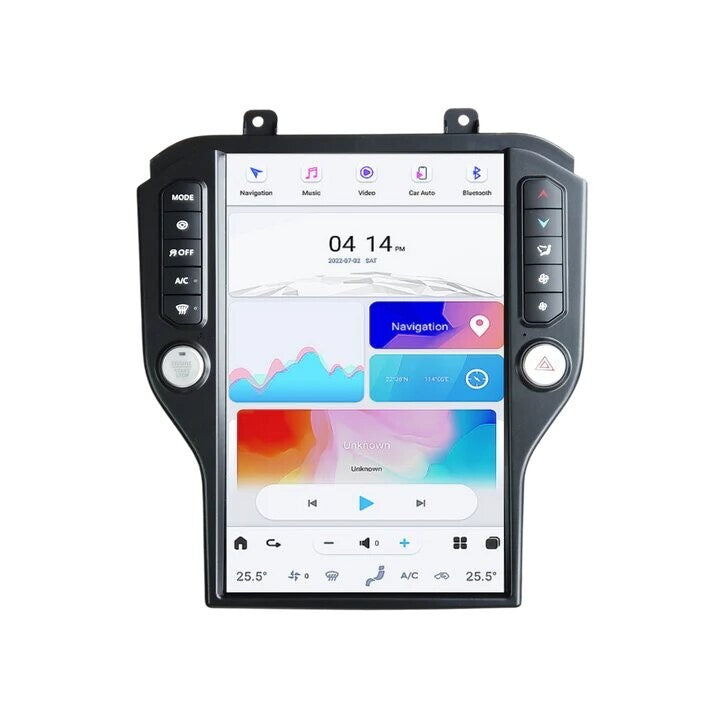 Android13 for Tesla Style for Smart Radio Gps Vertical Screen for Ford for Mustang 2015-2022