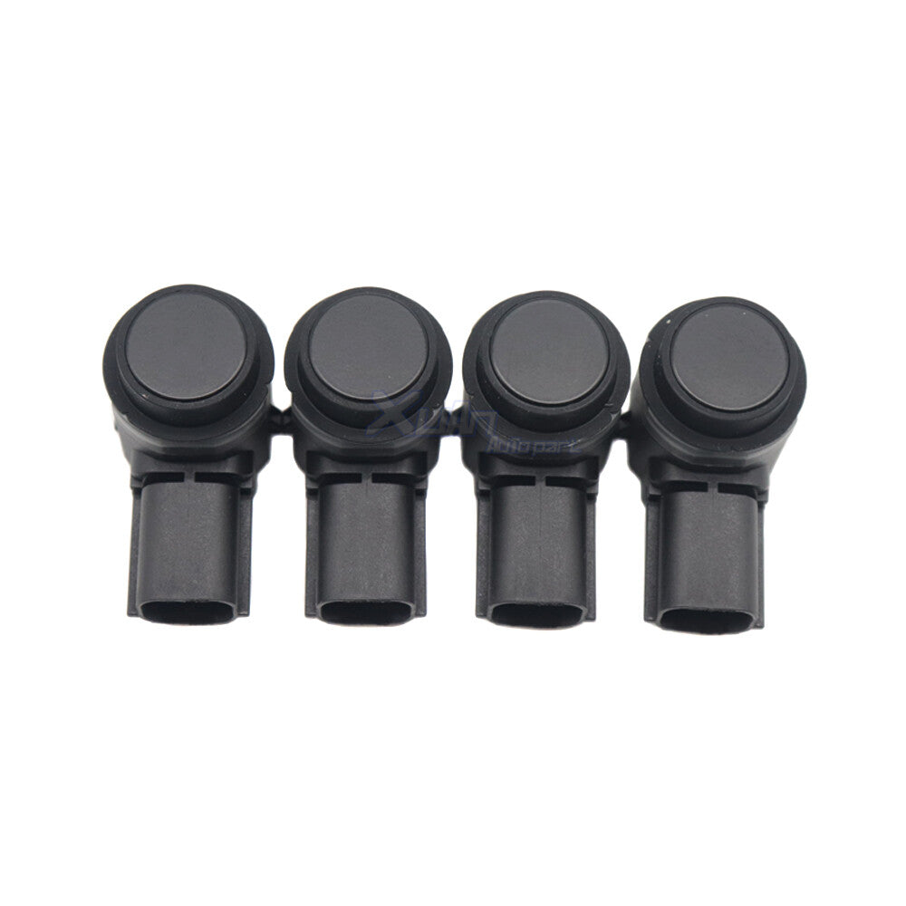 4-pack Parking Assist Sensors FR3T-15K859-AAW for 2015-2017 for Ford Explorer (Black)