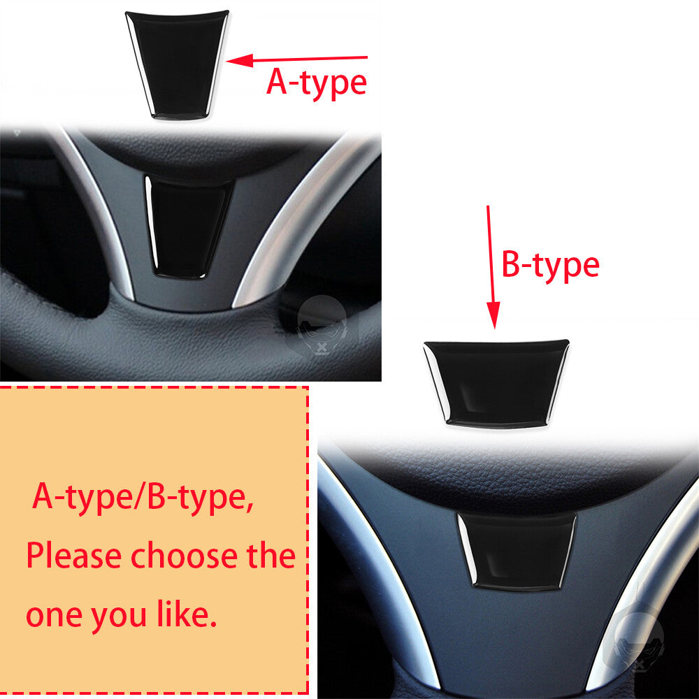 Black Inner Steering Wheel Lower Panel Trim for BMW 3 Series E90 E92 E93 2005-12