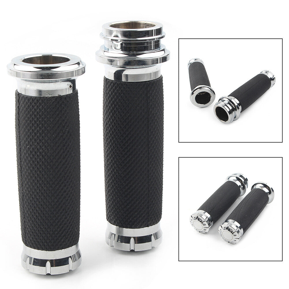 1 Electronic Throttle Hand Grips Handlebar for Harley Road King Street Glide