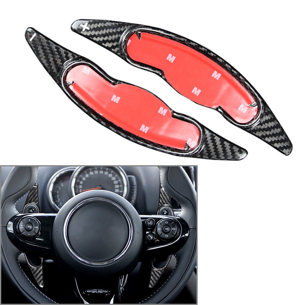 Carbon Fiber Steering Wheel Shift Paddle for BMW for Mini Cooper F54 F55 F56 F57 F60