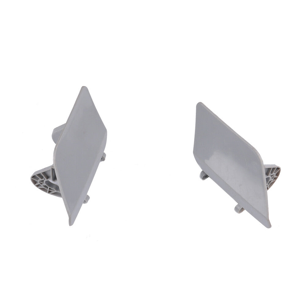 Pair Unpainted Front Headlight Washer Cover For 2012-2015 for Mercedes W204 C-Class