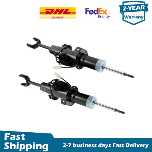 Pair Front Gas Shock Absorber VDC EDC for BMW ActiveHybrid 5 Series F10 F11 520i