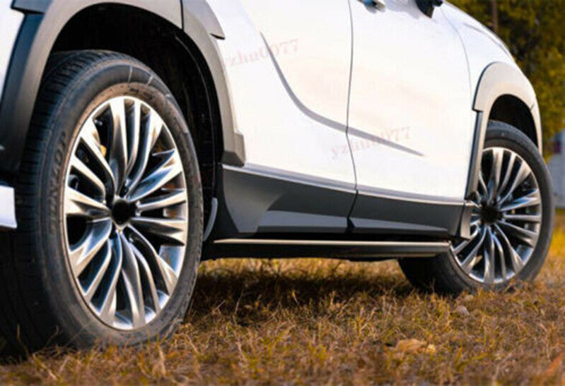for Toyota Highlander 2020-2023 Side Skirts Door Body Molding Cover Trim Guard