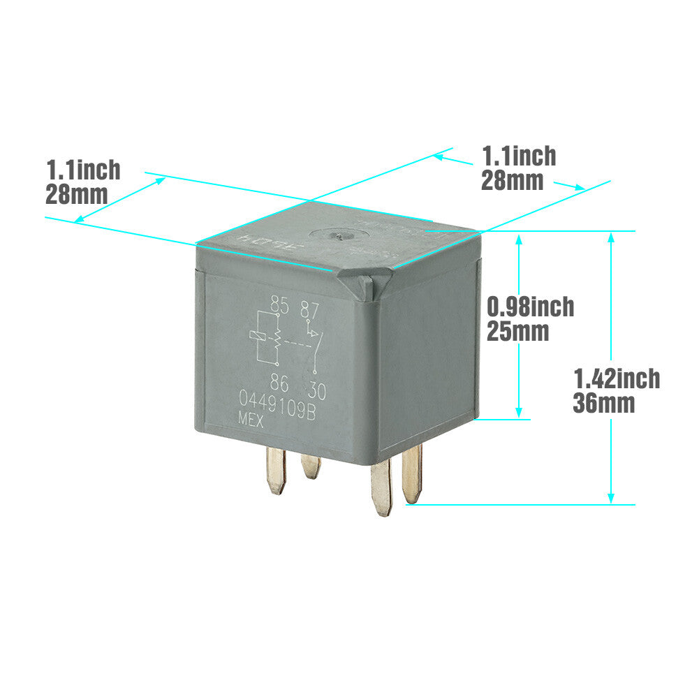 1 piece 4-pin relay starter for GMI for Chevrolet for Pontiac for Cadillac for Buick for Saturn 12193604