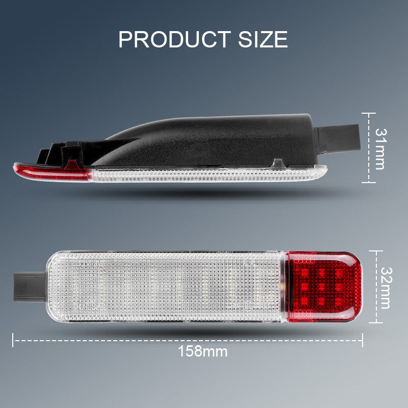 2PCS LED Door Courtesy Light for Chevy Silverado Tahoe Suburban for GMC for Yukon for Sierra
