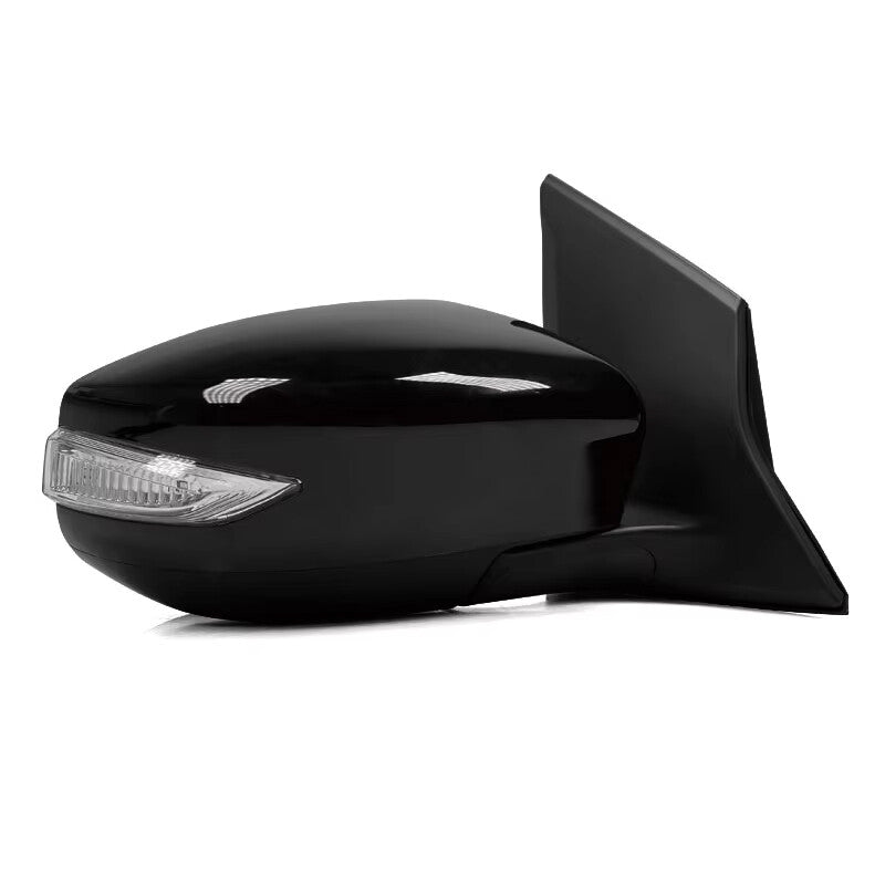 1 Pair Side Door Rearview Mirror Assembly 5PIN Black for Nissan Pulsar 2016-2023