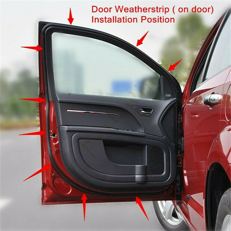 Weatherstrip door seal rubber for front left of for Hyundai Sonata 2011-2014