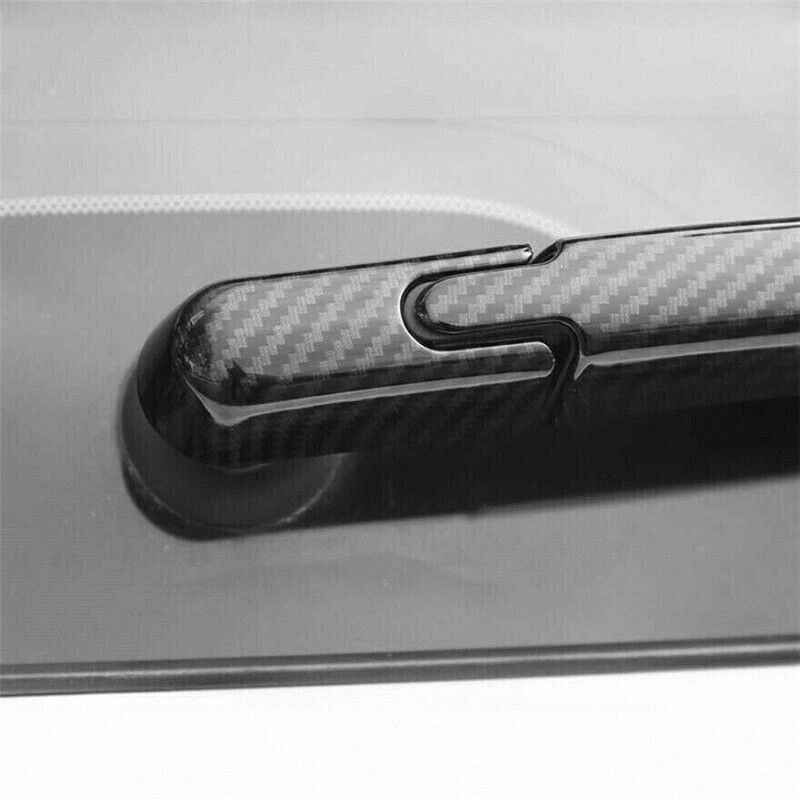 Carbon Fiber 4X Rear Window Rain Wiper Cover Trim for Toyota C-HR CHR 2016-2022