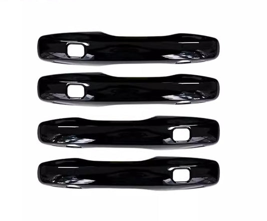 for Volvo XC60 2018-2024 Glossy Black ABS Exterior Side Door Handle Cover Trims