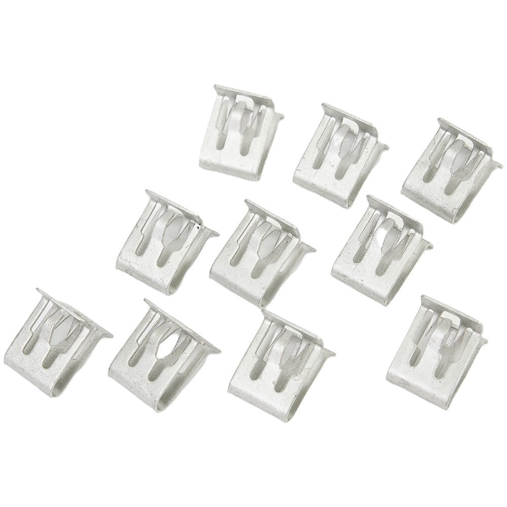 10-piece/kit of metal replacement parts for dashboard trim clips
